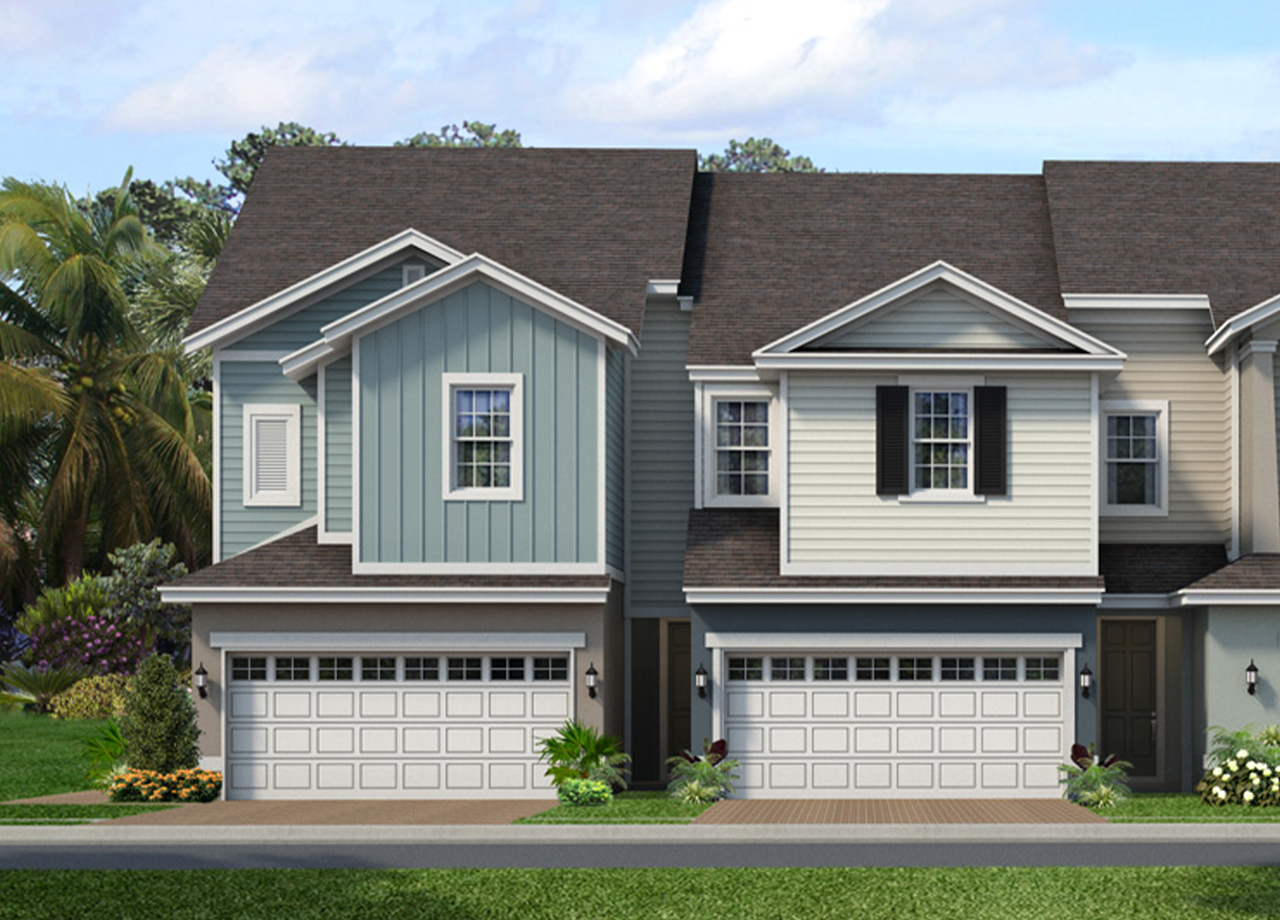 Towns at Wiregrass a Quinn Residence New Homes for Rent in St